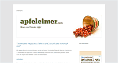 Desktop Screenshot of apfeleimer.com